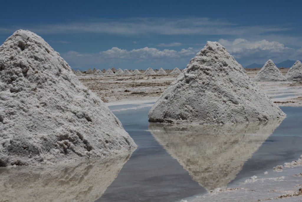 Wydobycie soli, Salar de Uyuni, Boliwia, fot. O'n'G