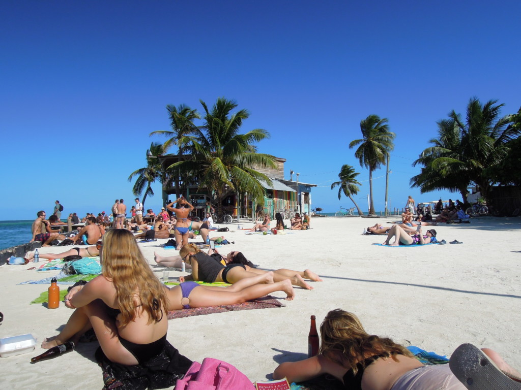Plażowanie wokół Splitu, Caye Caulker, Belize, fot. M. Lehrmann