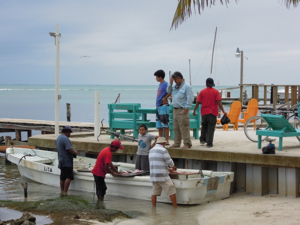 Rybołówstwo to obok turystyki wciąż główne źródło utrzymania lokalnych rodzin, Caye Caulker, Belize, fot. M. Lehrmann