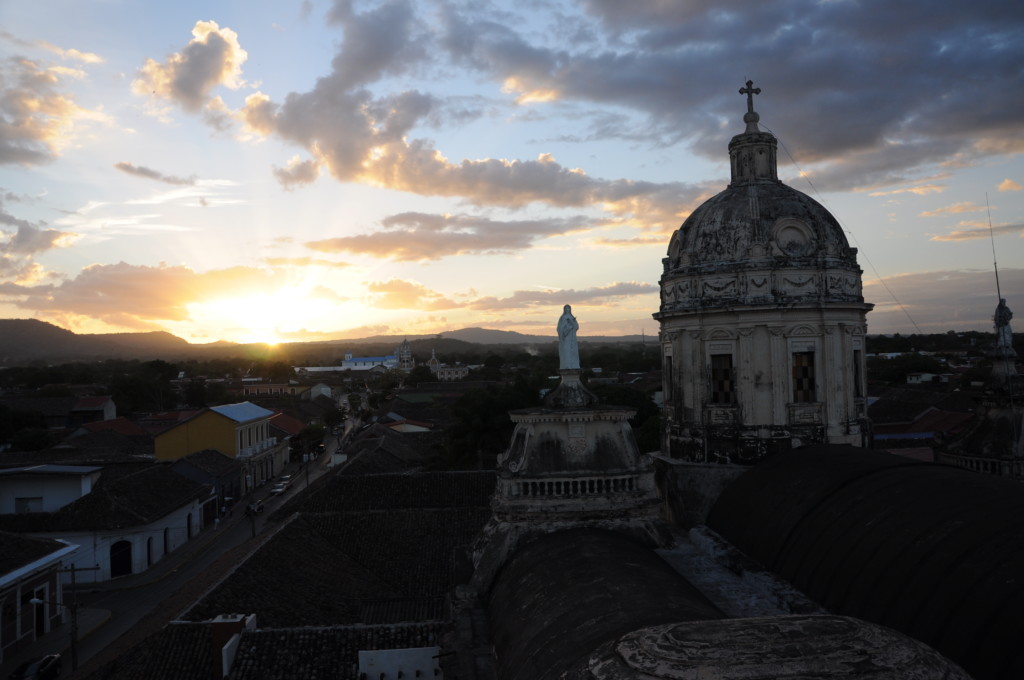 Widok z wieży kościoła La Merced, Granada, Nikaragua, fot. Ula Kupińska