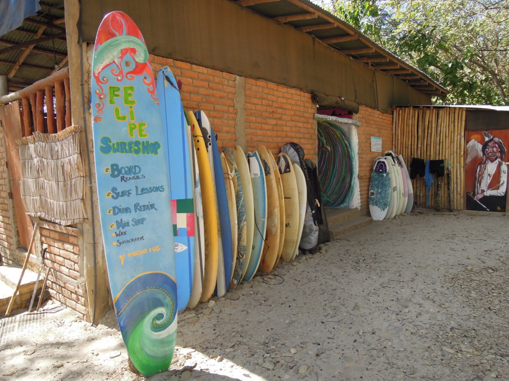 Szkoła surfowania, Playa Maderas, San Juan del Sur, fot. M. Lehrmann