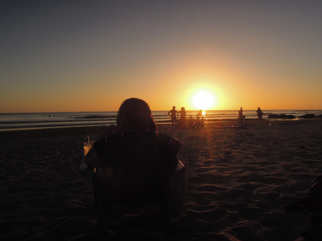 Margarita o zachodzie słońca nad Pacyfikiem, Playa Maderas, Nikaragua, fot. M. Lehrmann