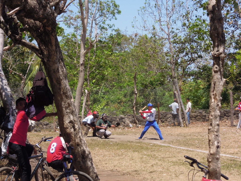 Niedzielny mecz baseballowy, Isla de Ometepe, Nikaragua, fot. M. Lehrmann