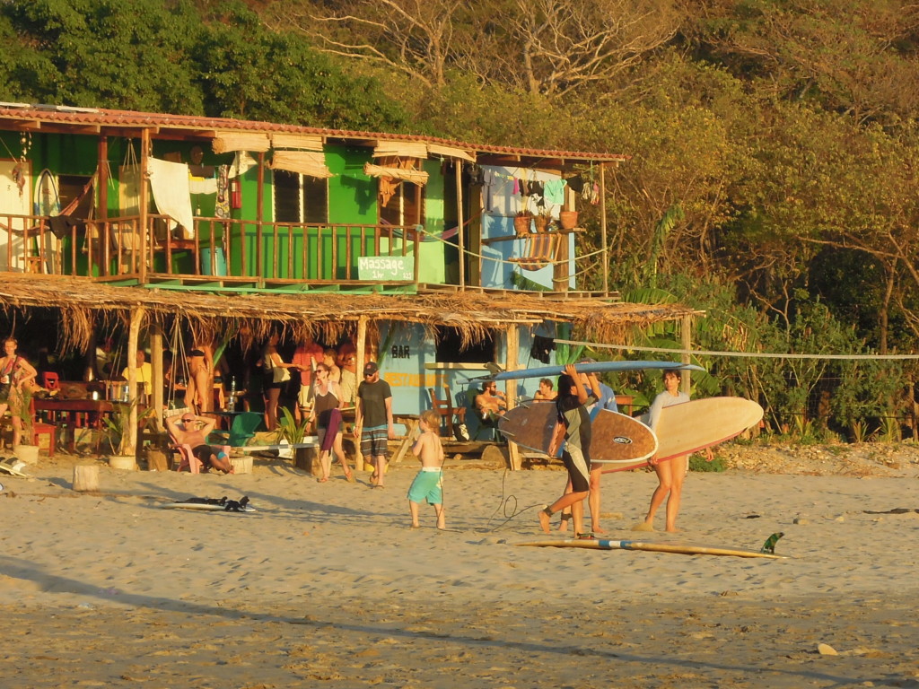 Hostel na plaży Maderas, San Juan del Sur, Nikaragua, fot. M. Lehrmann